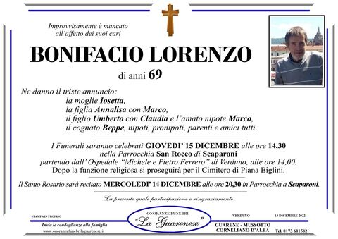 Avviso di lutto