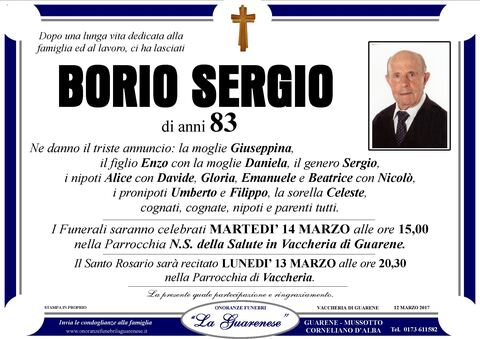 Avviso di lutto