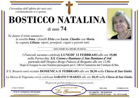 Avviso di lutto