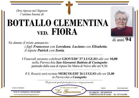 Avviso di lutto