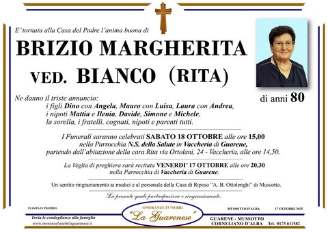 Avviso di lutto