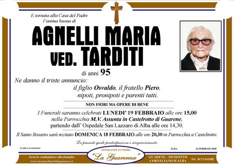 Avviso di lutto
