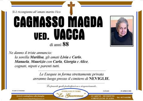 Avviso di lutto