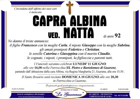 Avviso di lutto