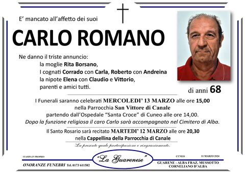 Avviso di lutto