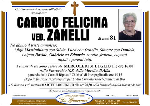 Avviso di lutto