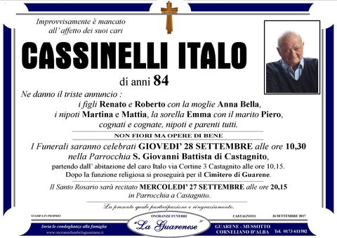 Avviso di lutto