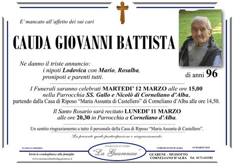 Avviso di lutto