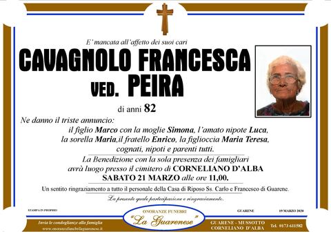 Avviso di lutto