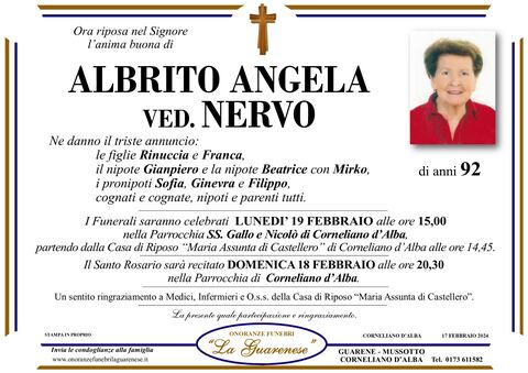 Avviso di lutto