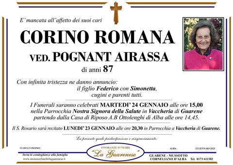 Avviso di lutto