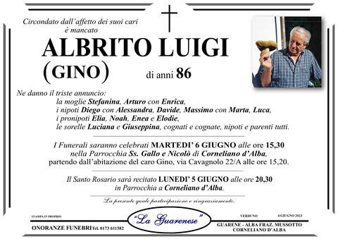 Avviso di lutto