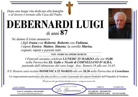 Avviso di lutto