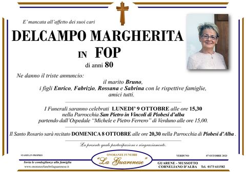 Avviso di lutto
