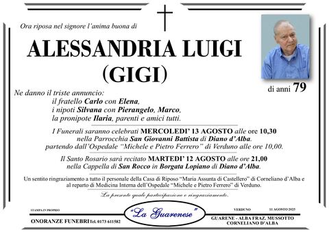 Avviso di lutto