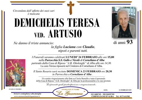 Avviso di lutto