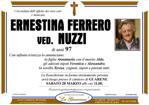 Avviso di lutto