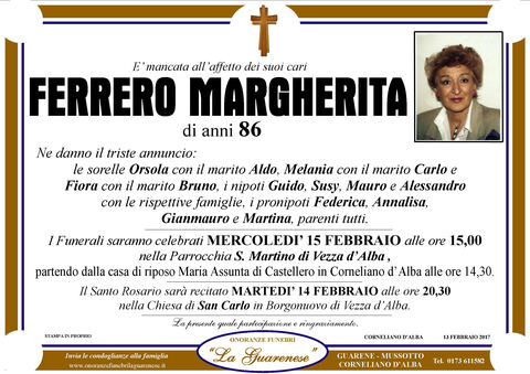 Avviso di lutto
