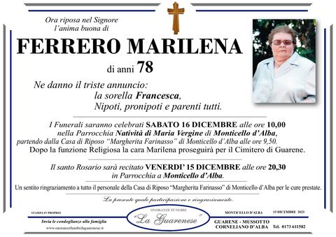Avviso di lutto