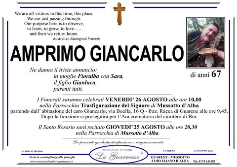 Avviso di lutto