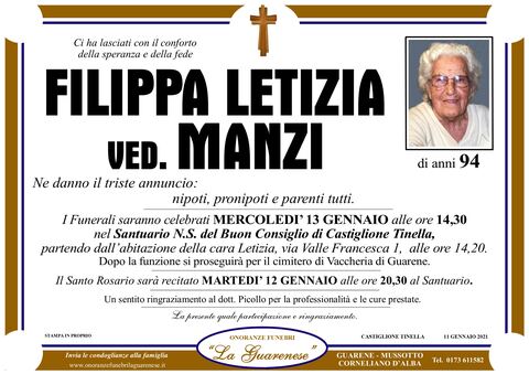 Avviso di lutto