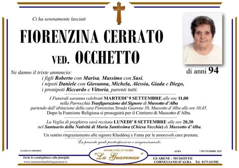 Avviso di lutto
