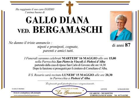 Avviso di lutto