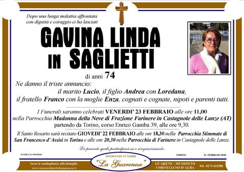 Avviso di lutto