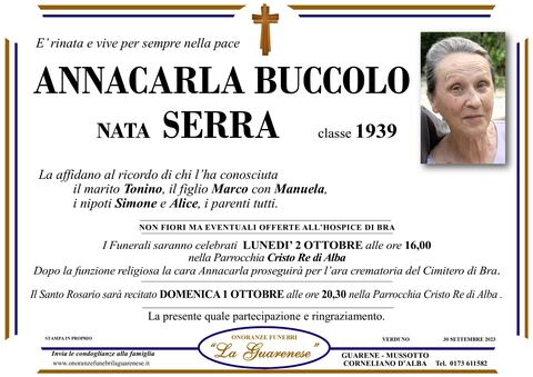 Avviso di lutto