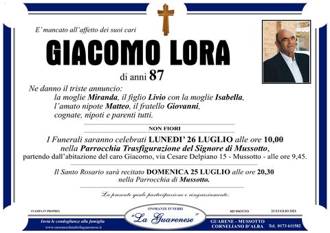 Avviso di lutto