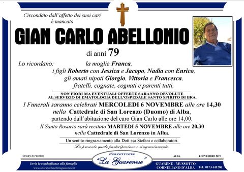 Avviso di lutto