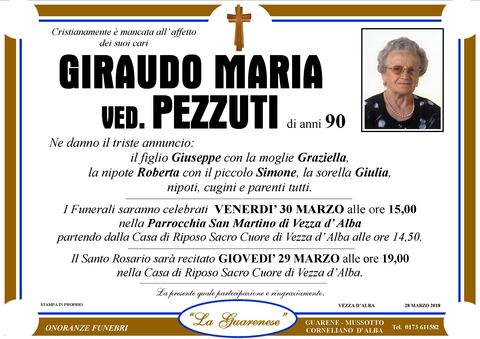 Avviso di lutto
