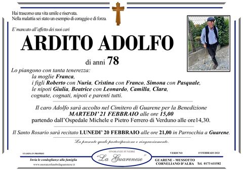 Avviso di lutto
