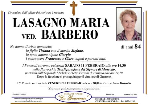 Avviso di lutto