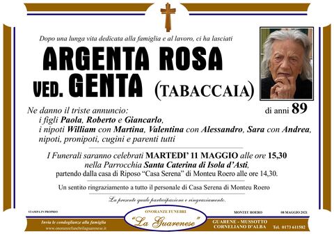 Avviso di lutto