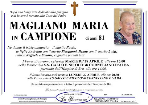 Avviso di lutto