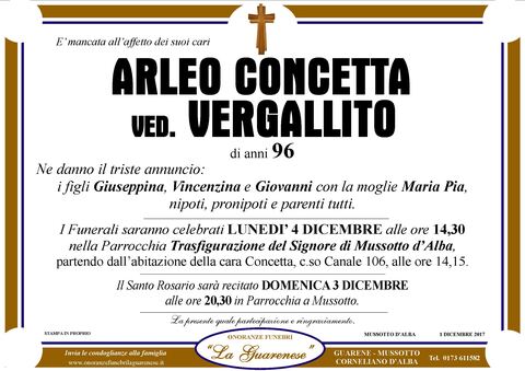 Avviso di lutto