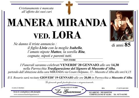 Avviso di lutto
