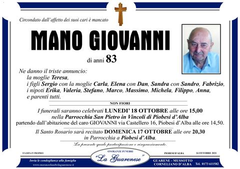 Avviso di lutto