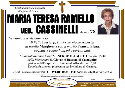 Avviso di lutto