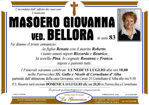 Avviso di lutto