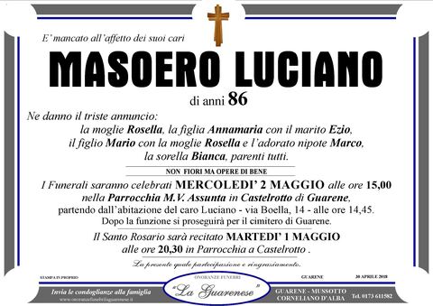 Avviso di lutto