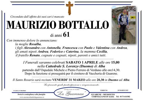 Avviso di lutto