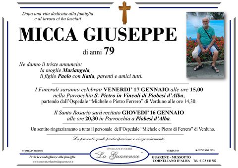 Avviso di lutto