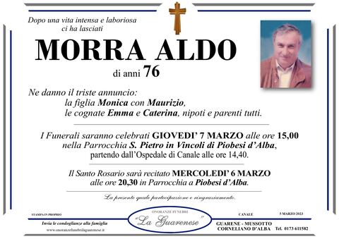 Avviso di lutto