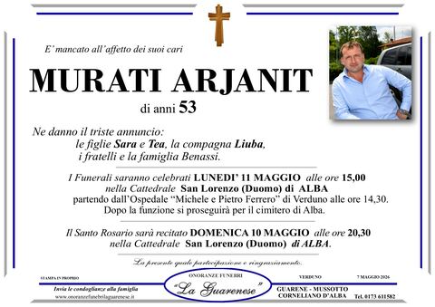Avviso di lutto