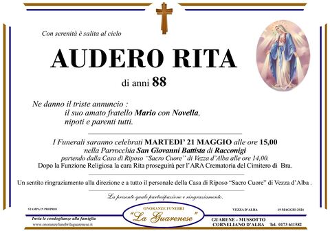 Avviso di lutto