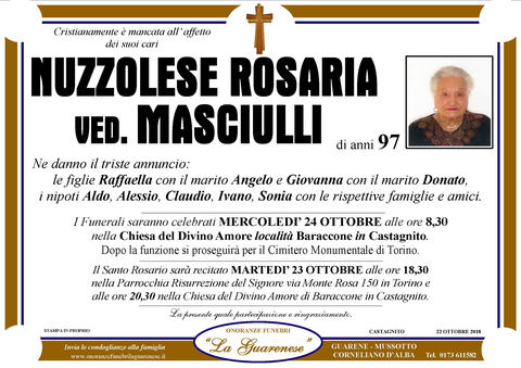 Avviso di lutto