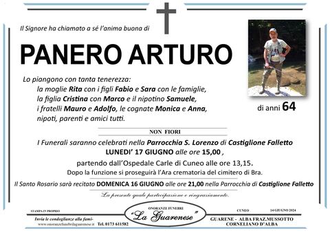 Avviso di lutto