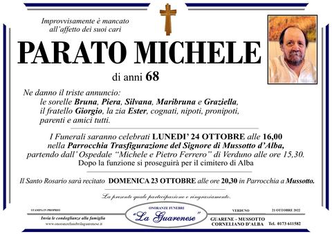 Avviso di lutto